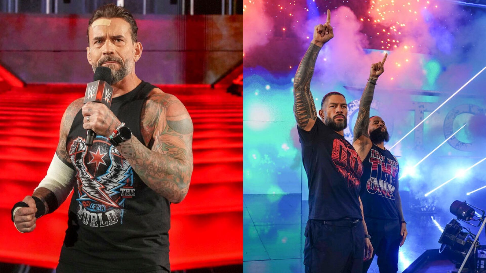 WWE सुपरस्टार सीएम पंक को रोमन रेंस के खिलाफ मैनेज करना चाहते हैं दिग्गज (Photos: WWE.com)