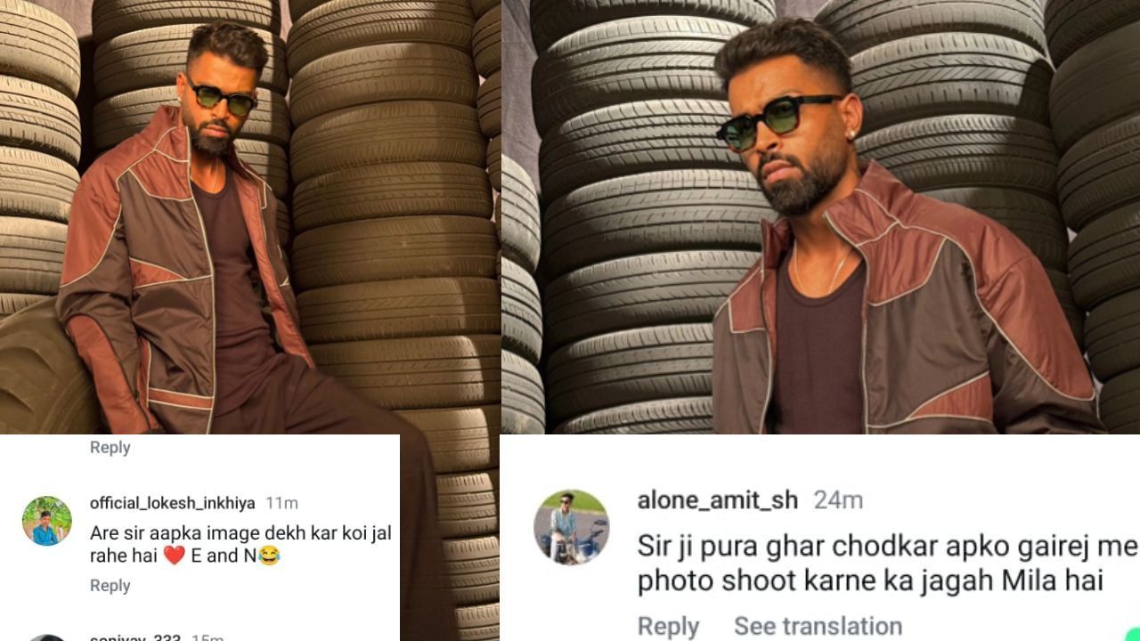 हार्दिक पांड्या की पोस्ट पर फैन के किया कमेंट (photo credit: instagram/hardikpandya93,)