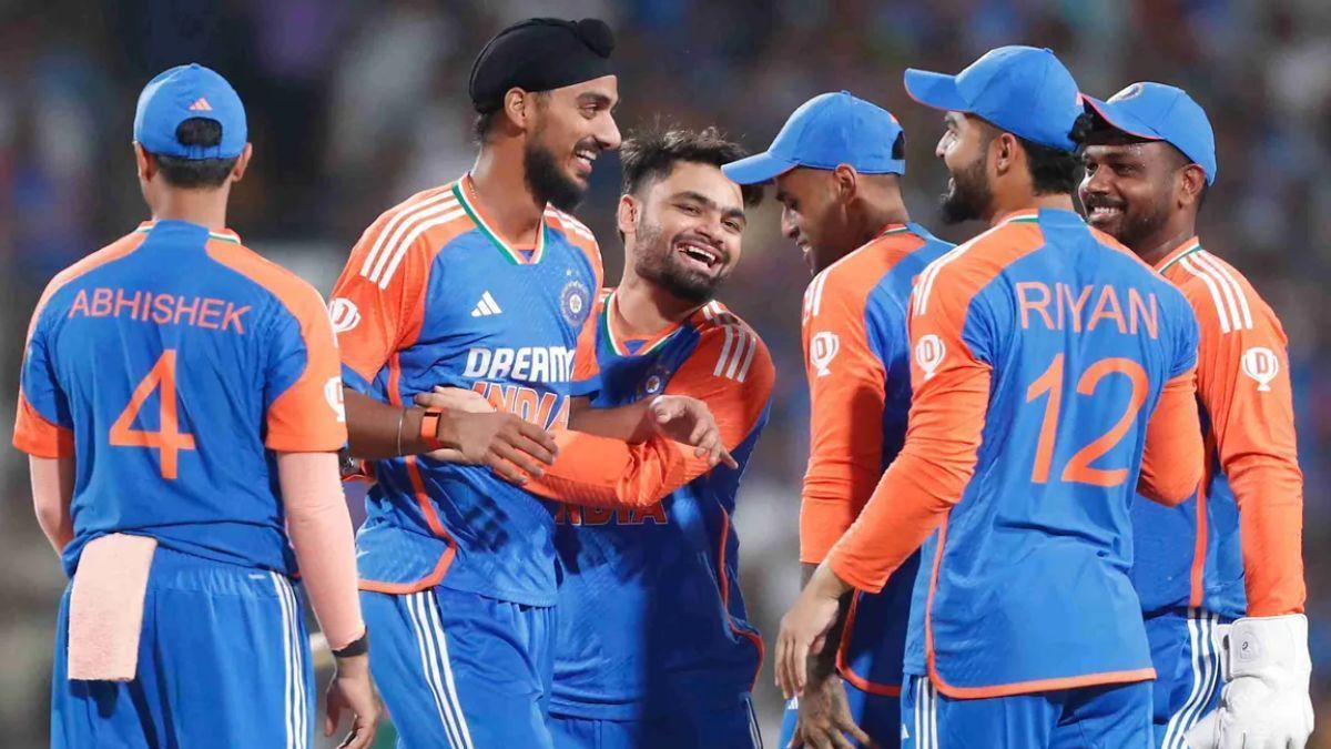 टी20 मैच के दौरान भारतीय क्रिकेट टीम (Photo Credit_Bcci.tv)