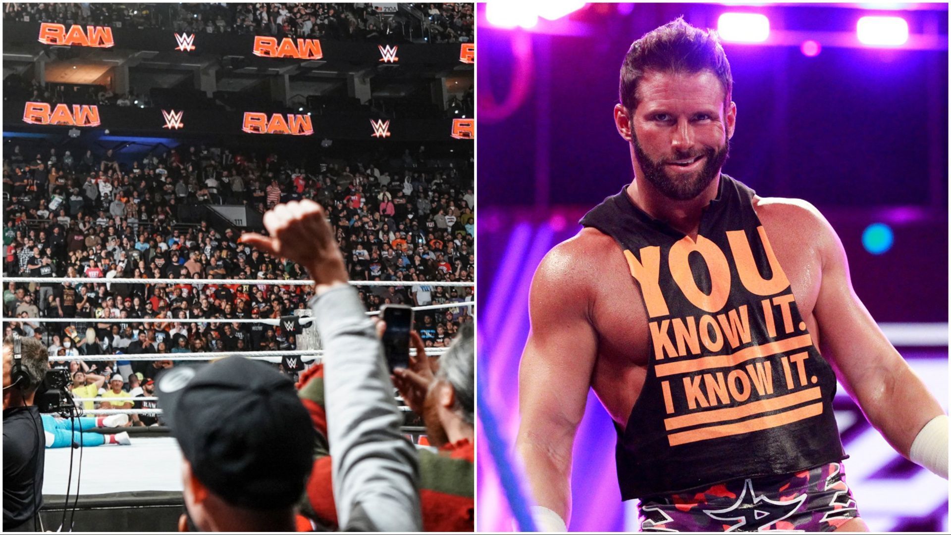 WWE Universe at RAW, Matt Cardona fka Zack Ryder of WWE