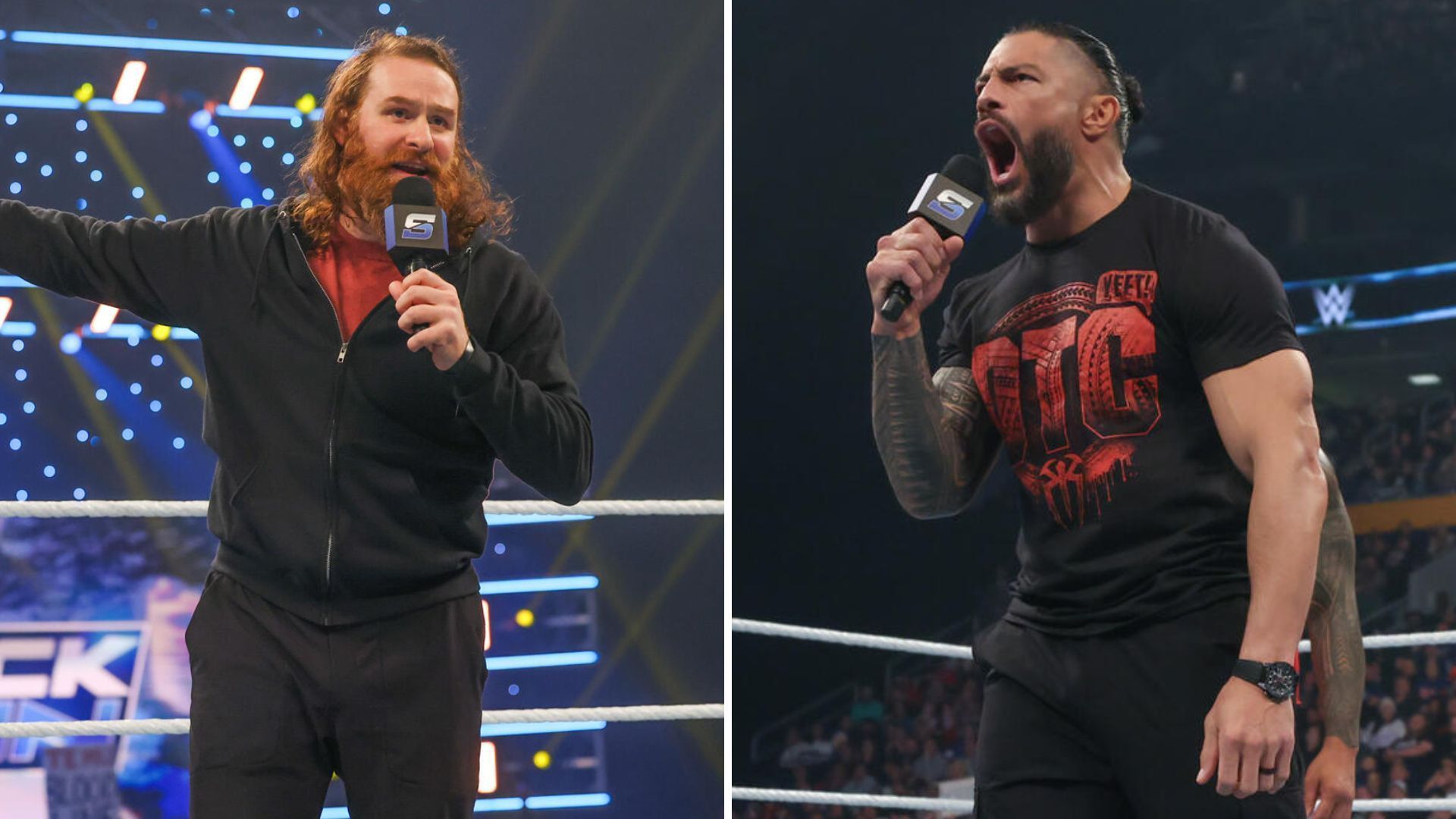 Roman Reigns could lose Sami Zayn on SmackDown [Image credits: WWE.com]