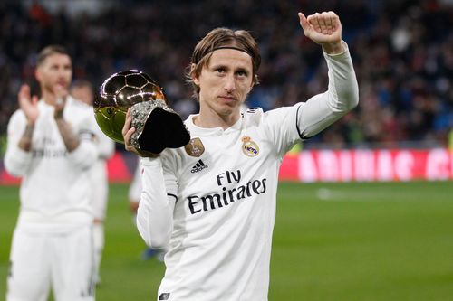 Luka Modric won the Ballon d'Or in 2018