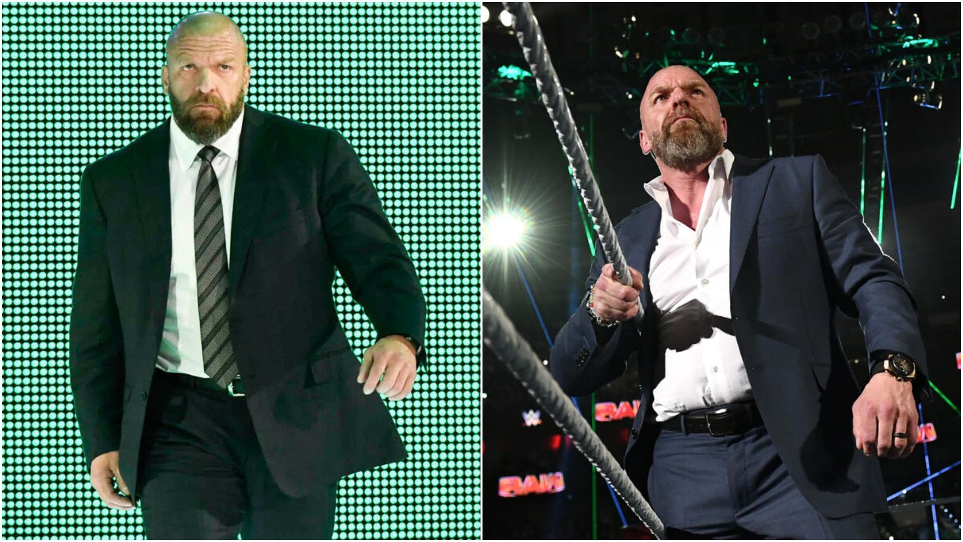 Triple H is a WWE Hall of Famer. (Pictures source - WWE.com)