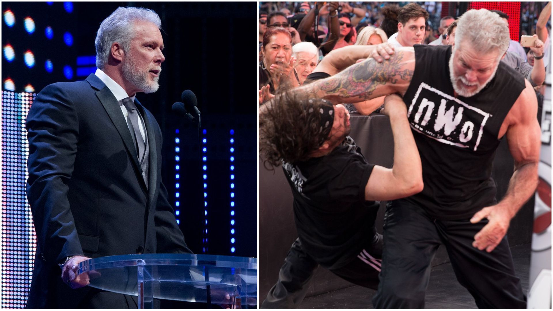 WWE Hall of Famer Kevin Nash in action