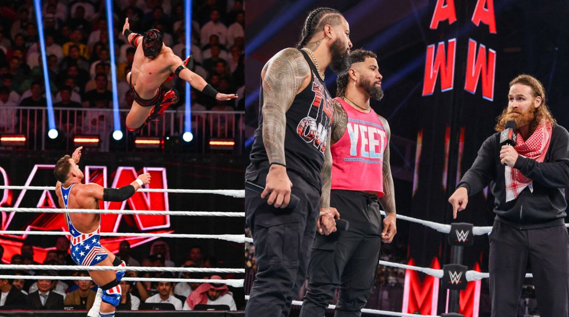 WWE Raw में ब्लडलाइन का सैगमेंट अच्छा रहा (Photo: WWE.com)