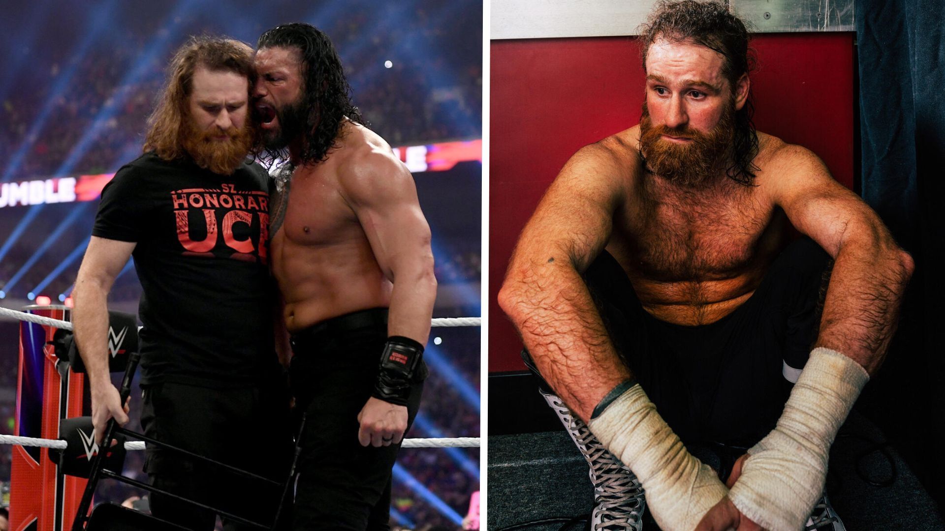 Sami Zayn joined Roman Reigns as part of The OG Bloodline in 2022 [Image Credits: WWE.com]