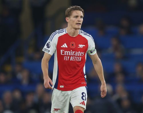 Arsenal midfielder Martin Odegaard