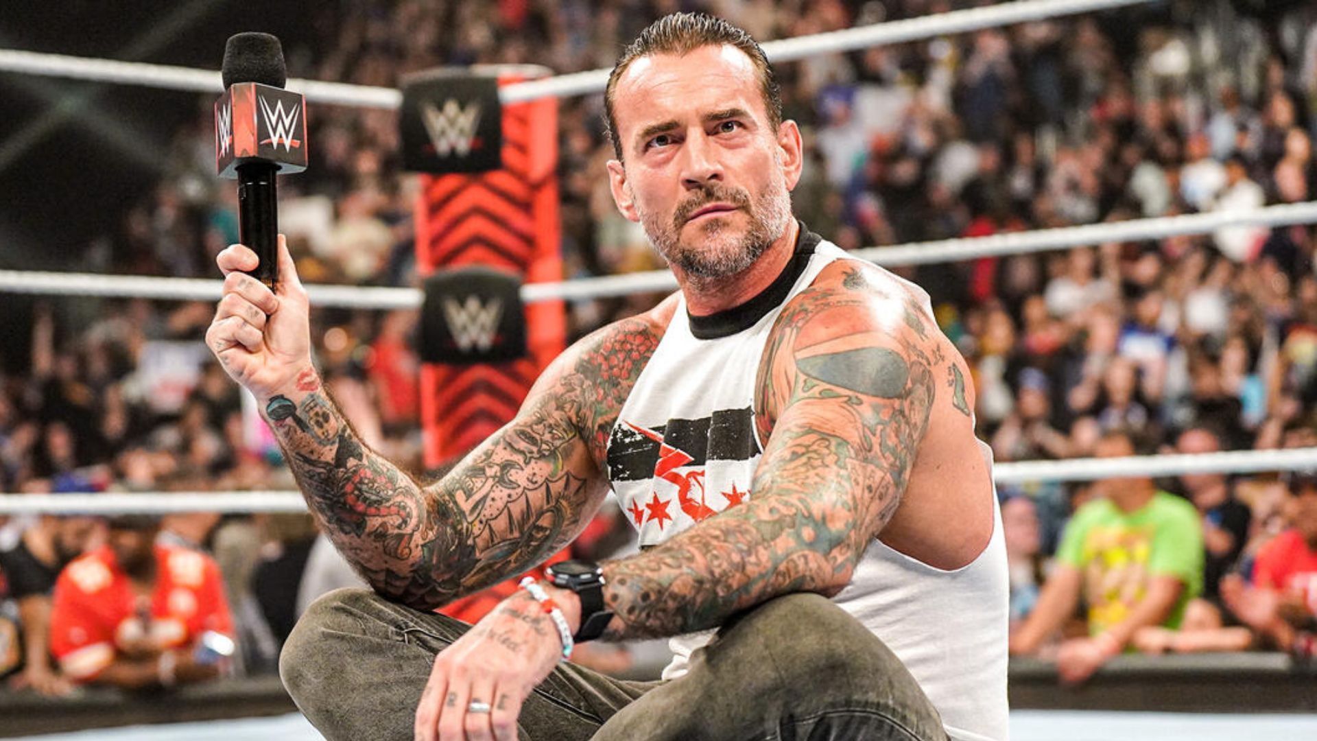 Punk has not been in action since Bad Blood. [Photo credit: WWE.com]