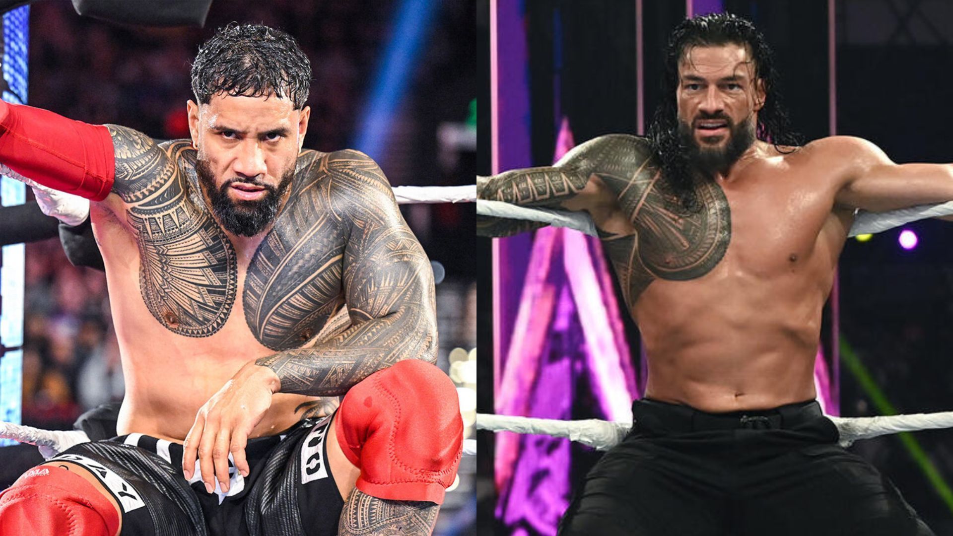 Jey Uso has reunited with the original Bloodline. [Photos: USA Network/ WWE.com]