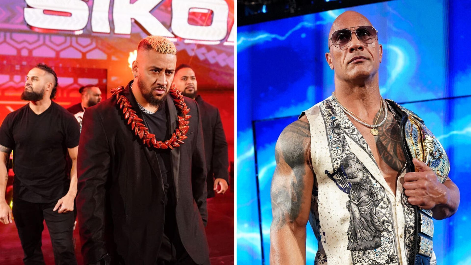 Will The Rock replace a member of The New Bloodline [Image credits: WWE.com]