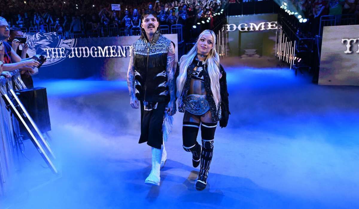 Dominik Mysterio and Liv Morgan. Photo: WWE website