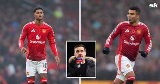 "You're 13th in the league" - Gary Neville slams Casemiro and Marcus Rashford for USA trip amid Manchester United struggles