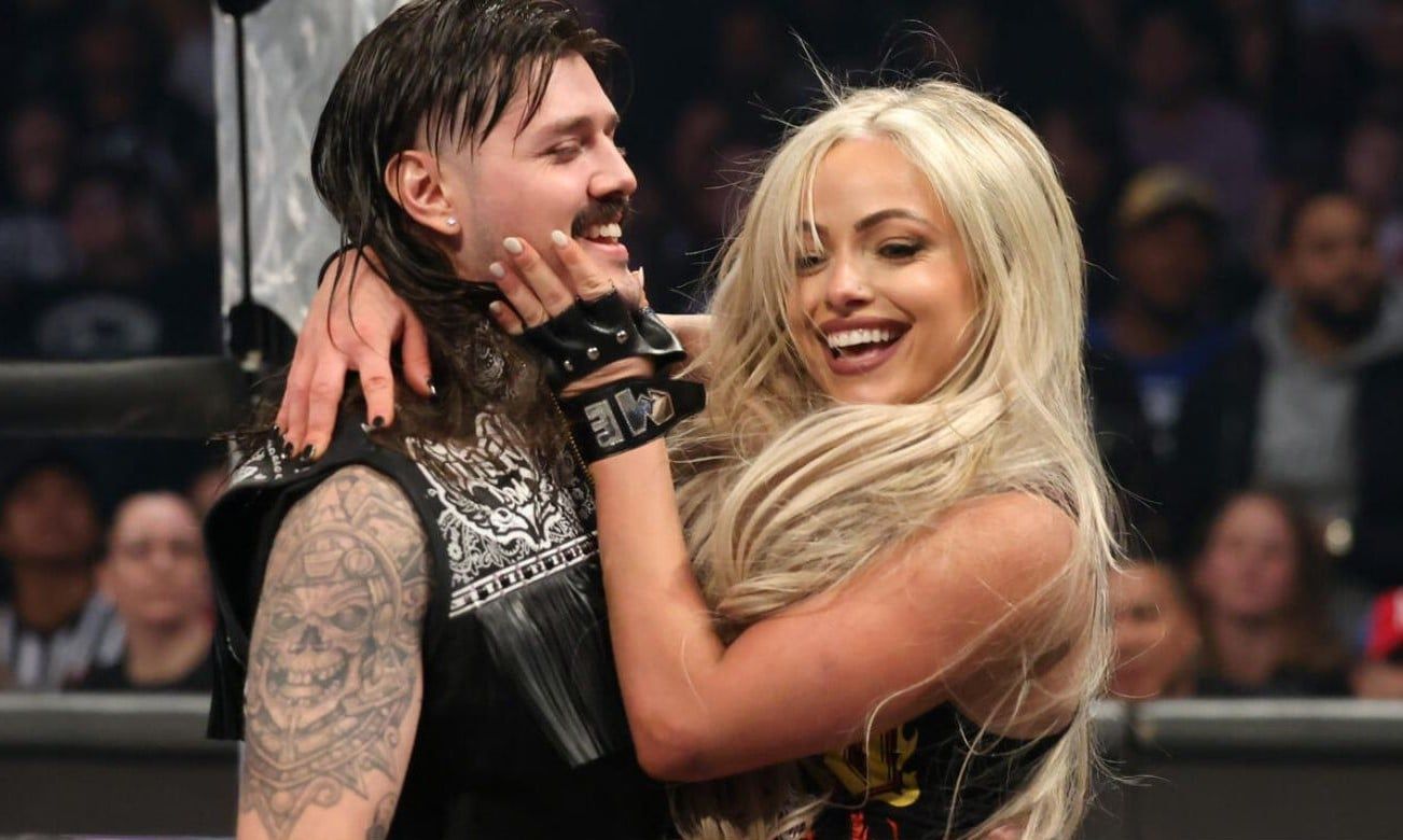 Liv Morgan and Dominik Mysterio (Photo credit: WWE.com)