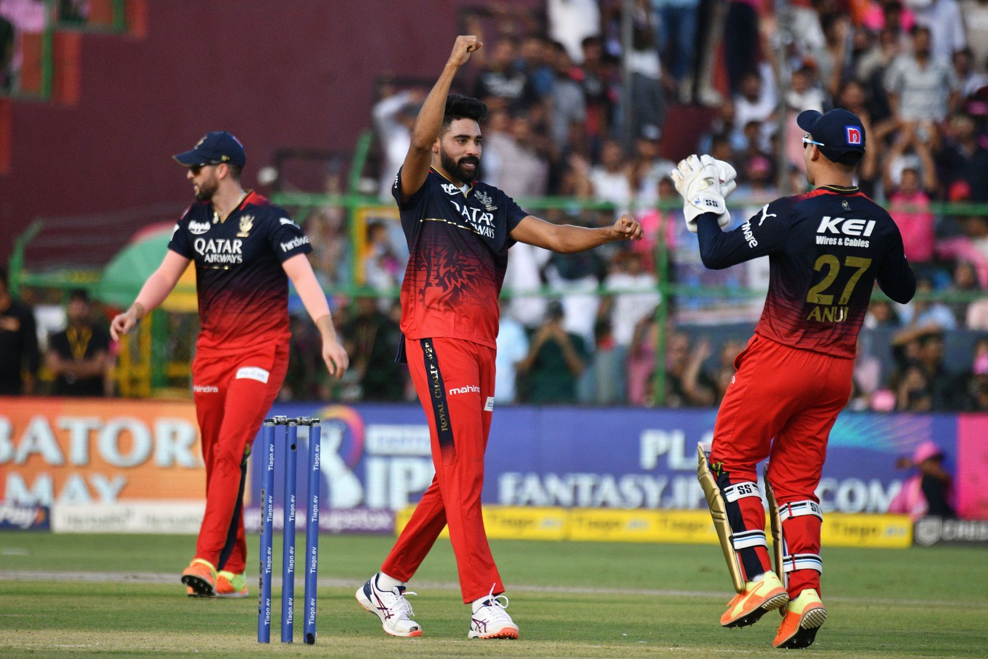 Mohammed Siraj has played seven seasons with RCB.