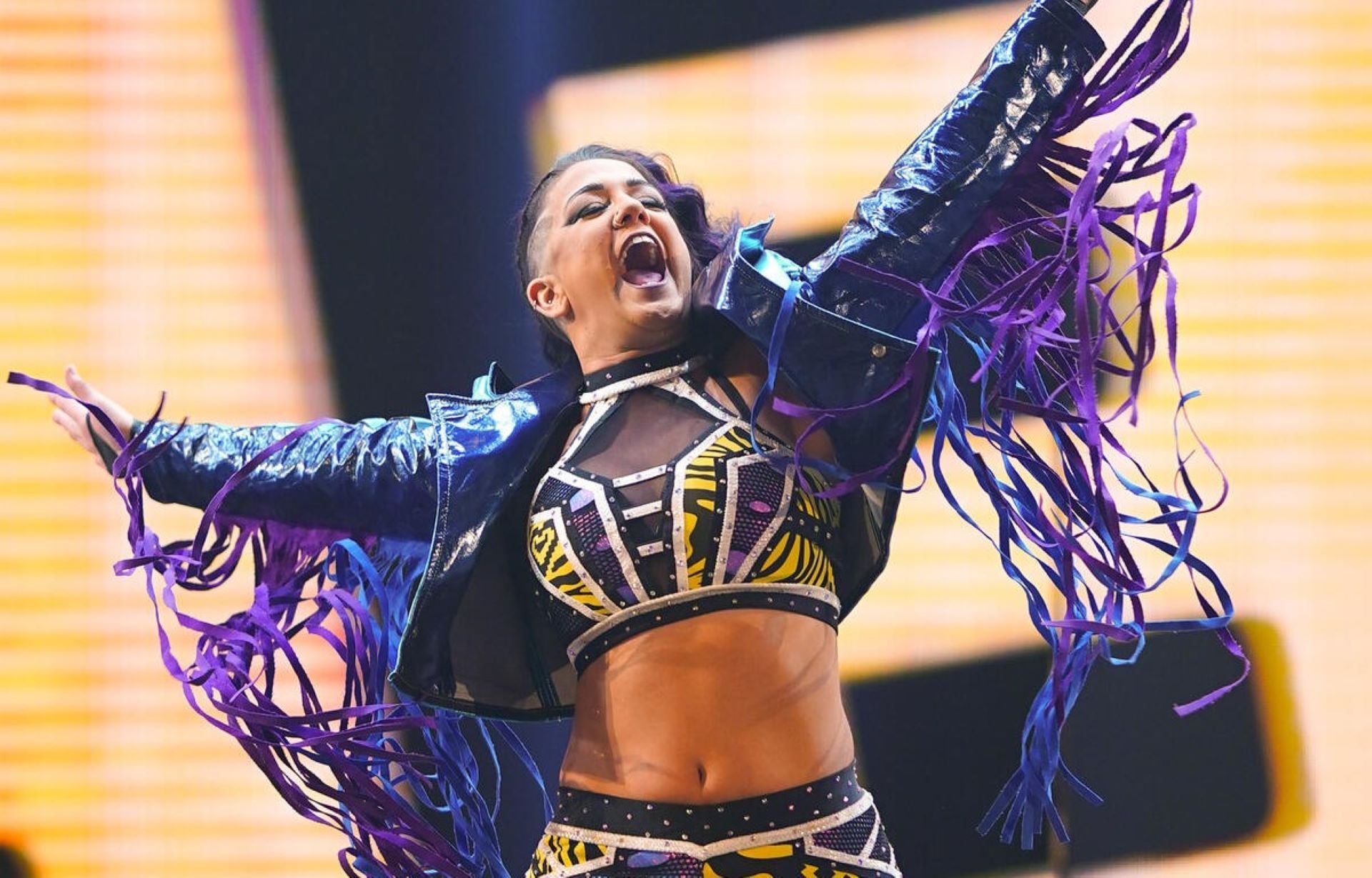 Bayley won the WWE Women&#039;s title from Iyo Sky at WrestleMania 40. (Image Credit: WWE.com)