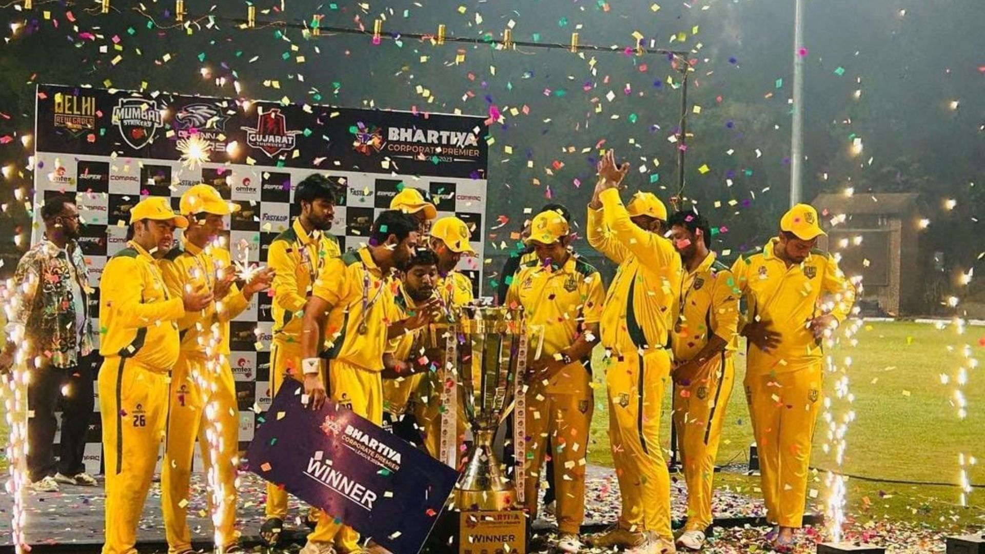 Delhi Renegades won the Bhartiya Corporate Premier League 2023 (Image Credits: Bhartiya Corporate Premier League/IG)