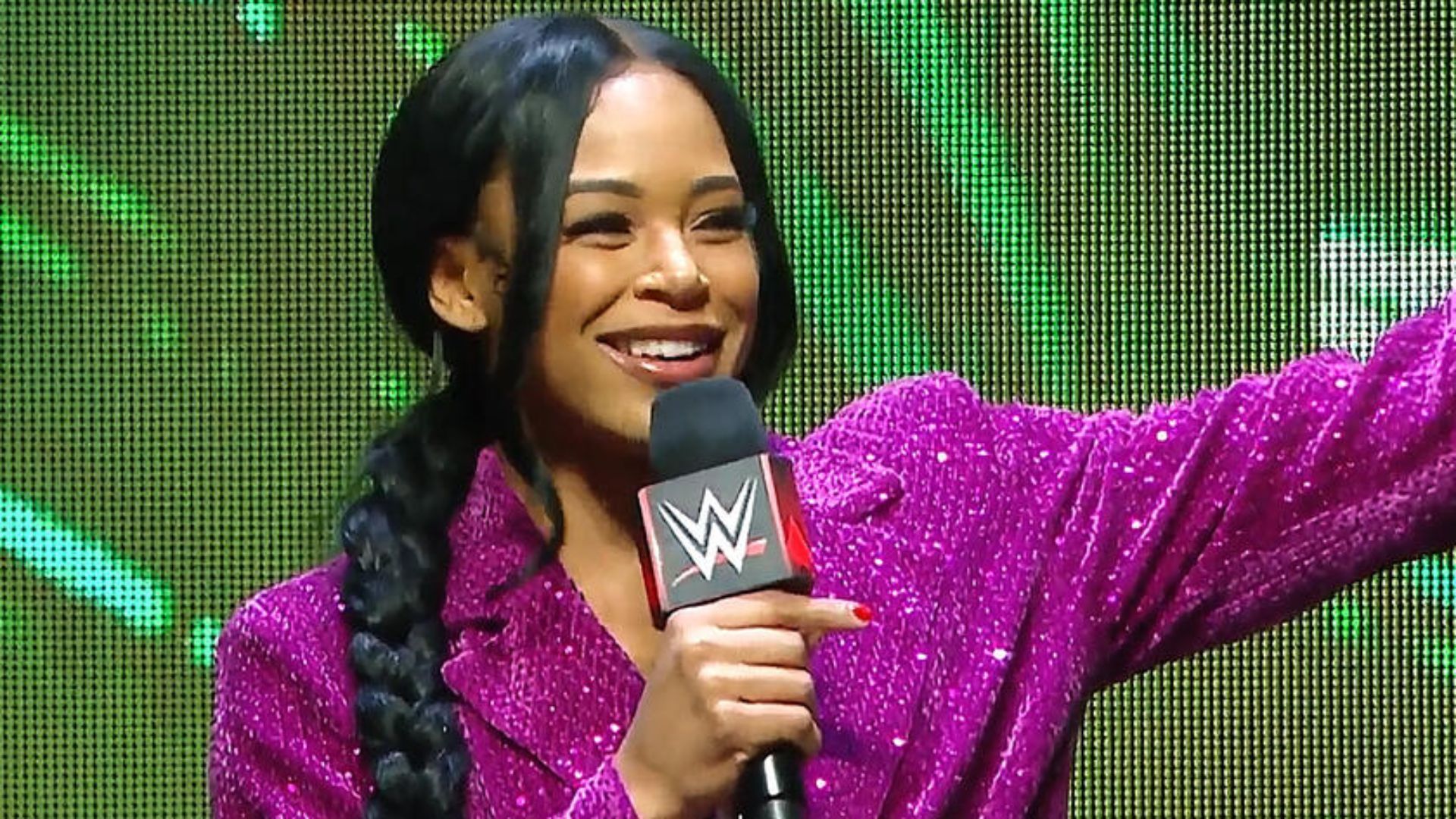 Bianca Belair performed in Riyadh last Saturday [Photo credit: WWE]