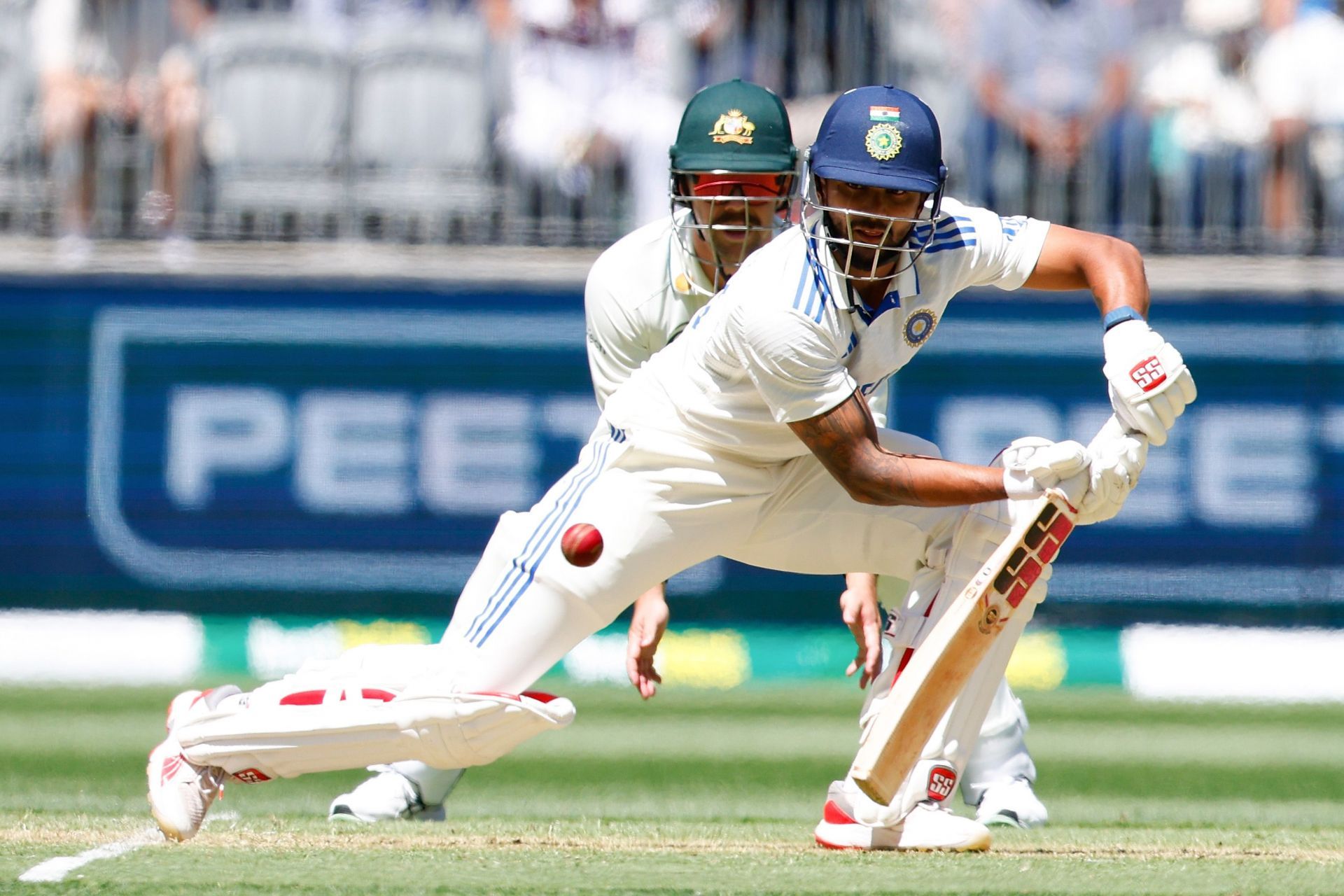 Nitish Kumar Reddy batted at No. 8 in India&#039;s first innings. [P/C: Getty]