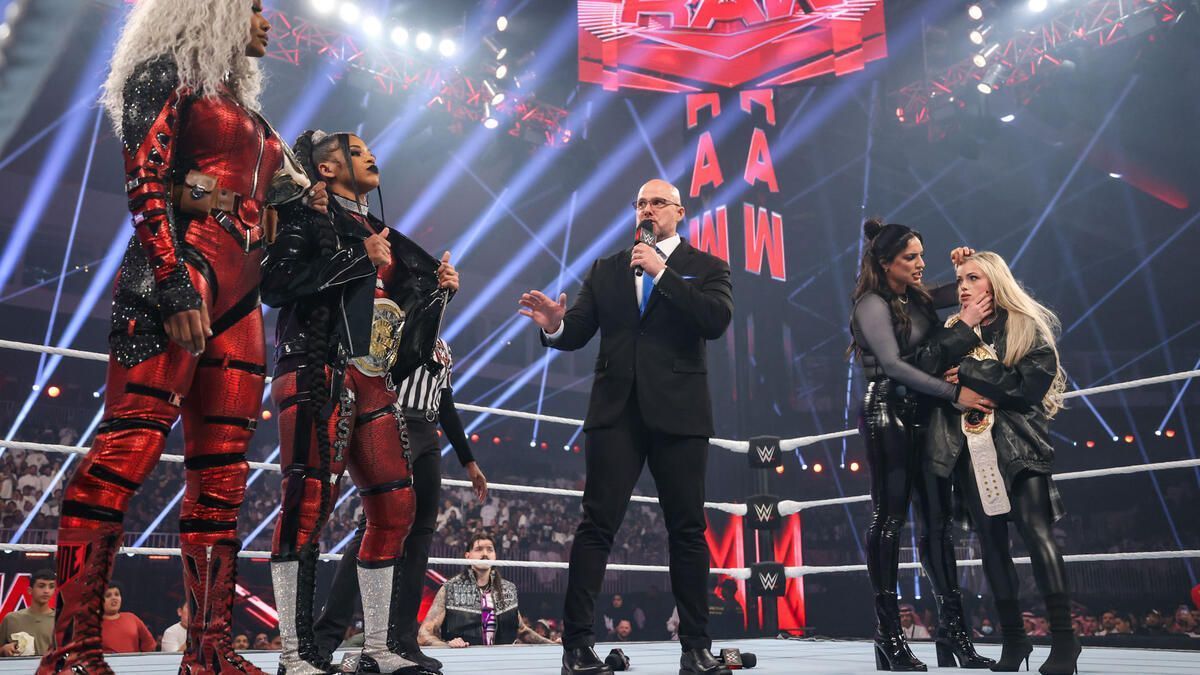 A still from Monday Night RAW (Picture Courtesy: WWE.com)