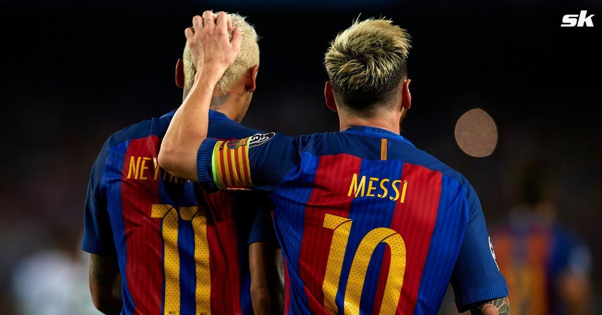 L to R: Neymar Jr and Lionel Messi (All images sourced from Getty)