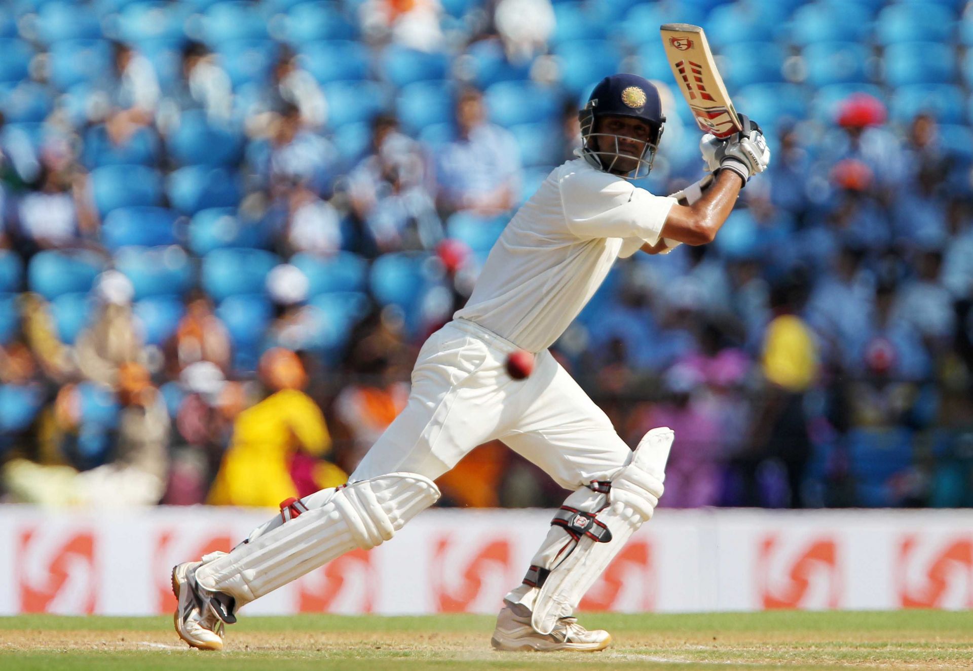 Rahul Dravid played some fine knocks against the Aussies. (Image Credits: Getty Images)