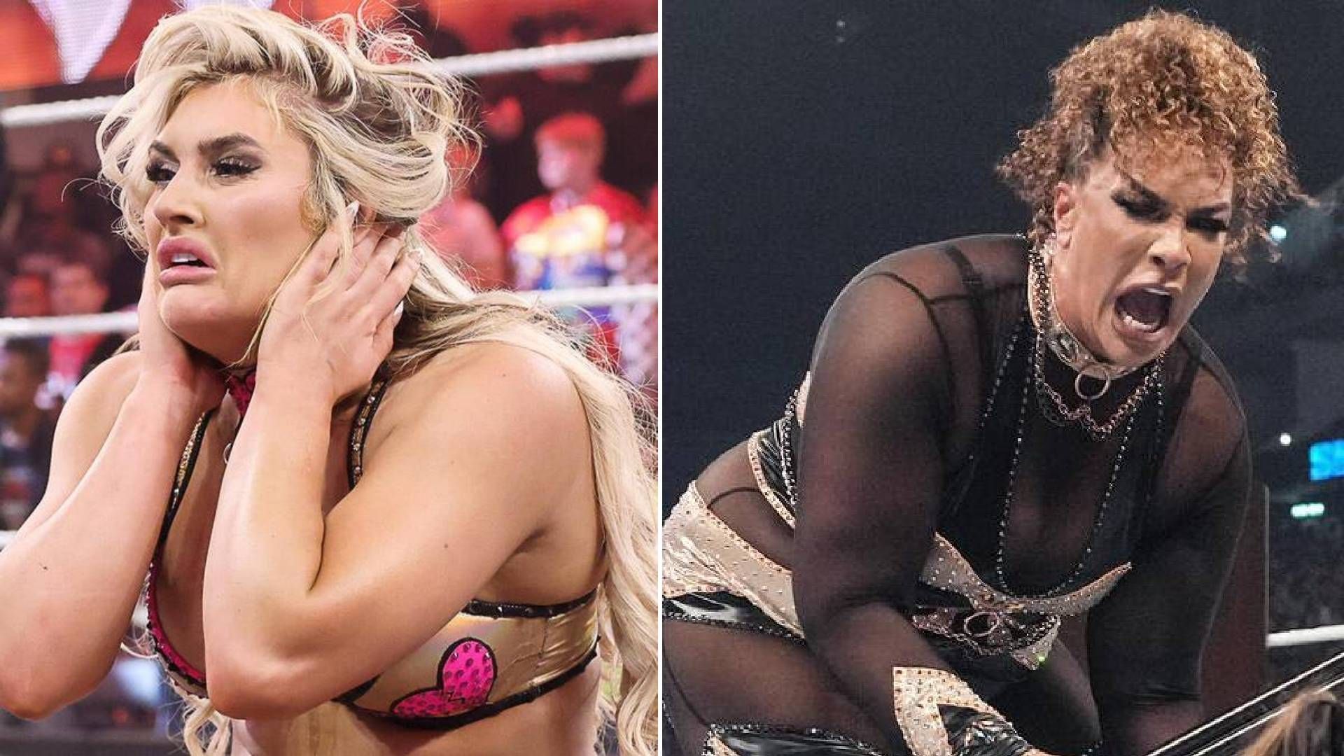 Tiffany Stratton and Nia Jax