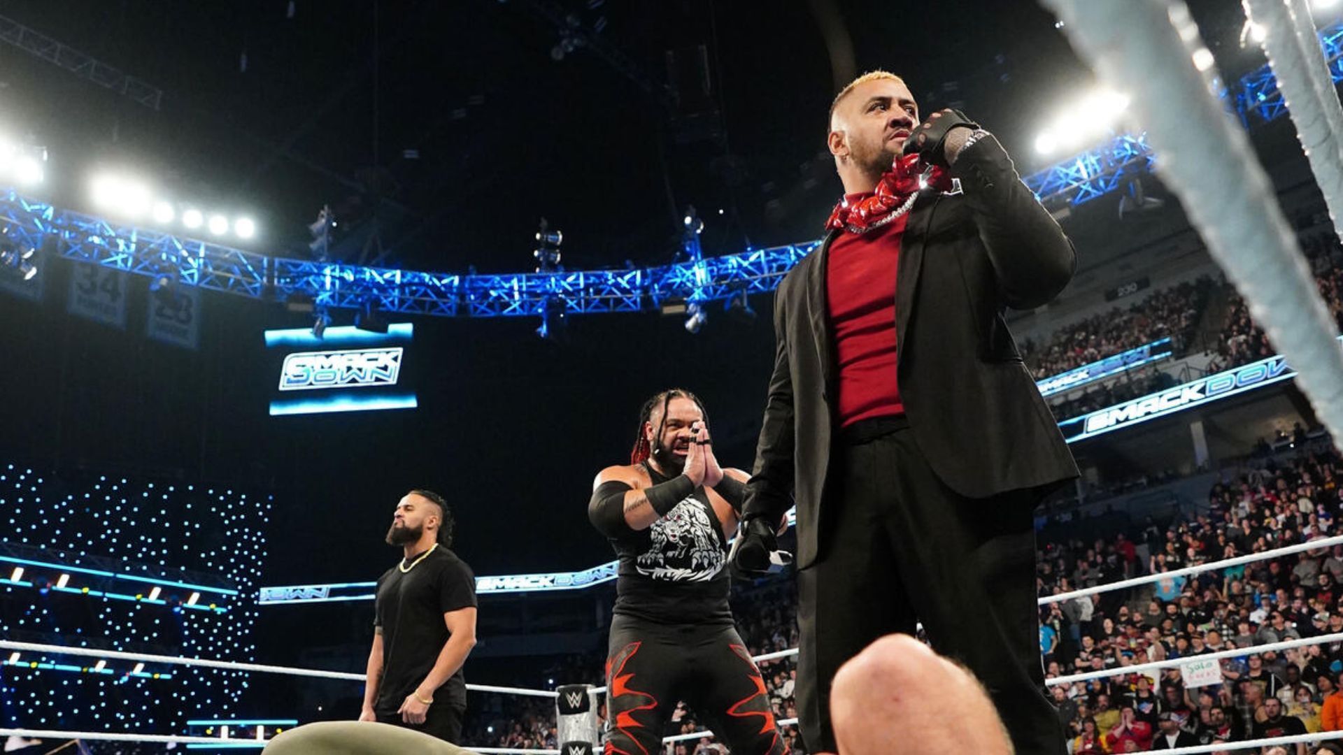 The Bloodline made a big statement on WWE SmackDown (Image Credits: WWE.com)