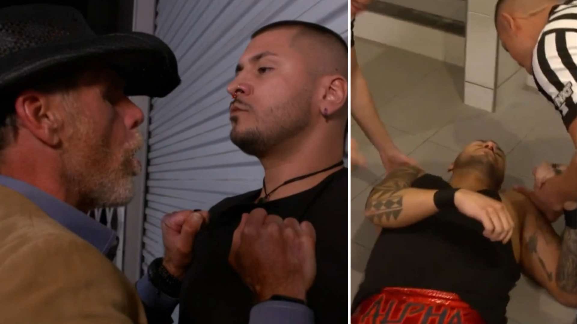 Eddy Thorpe was attacked on WWE NXT this week [Credit: WWE.com &amp; WWE on X]