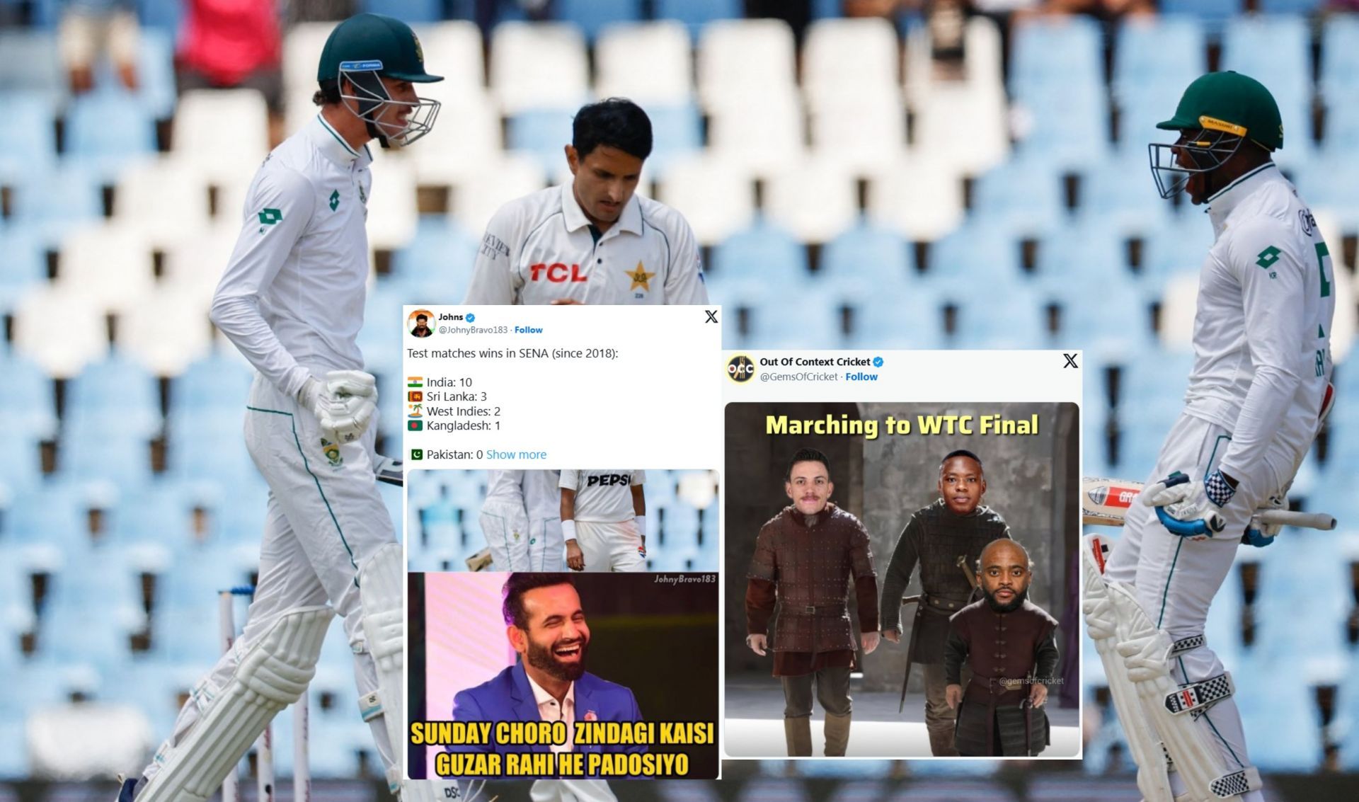 “Aap chronology samjhiye..”- Top 10 funny memes after South Africa beat Pakistan in 1st Test and reach WTC 2025 finals