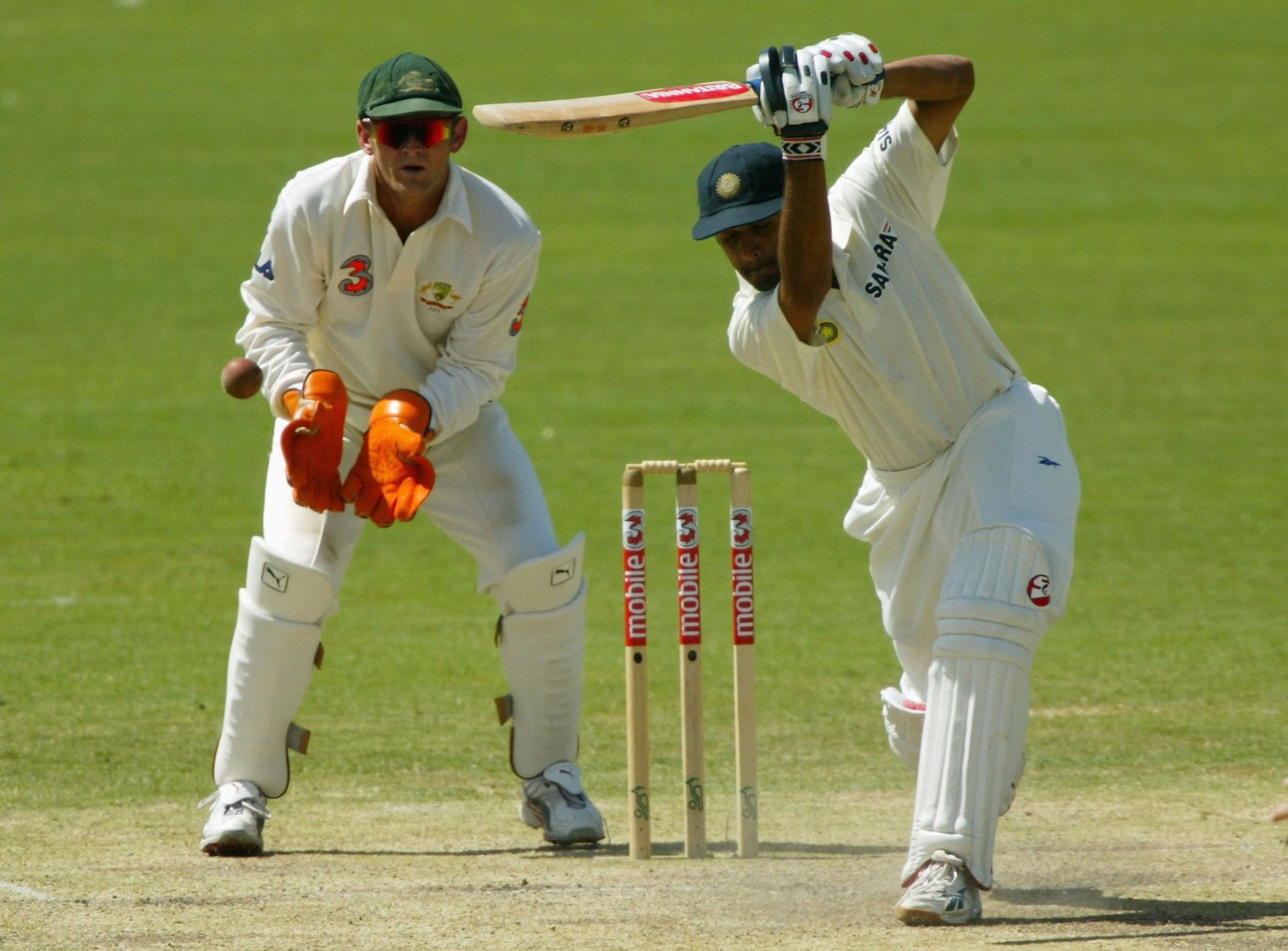 Rahul Dravid during his exceptional showing in Adelaide back n 2003/04. Source: Getty