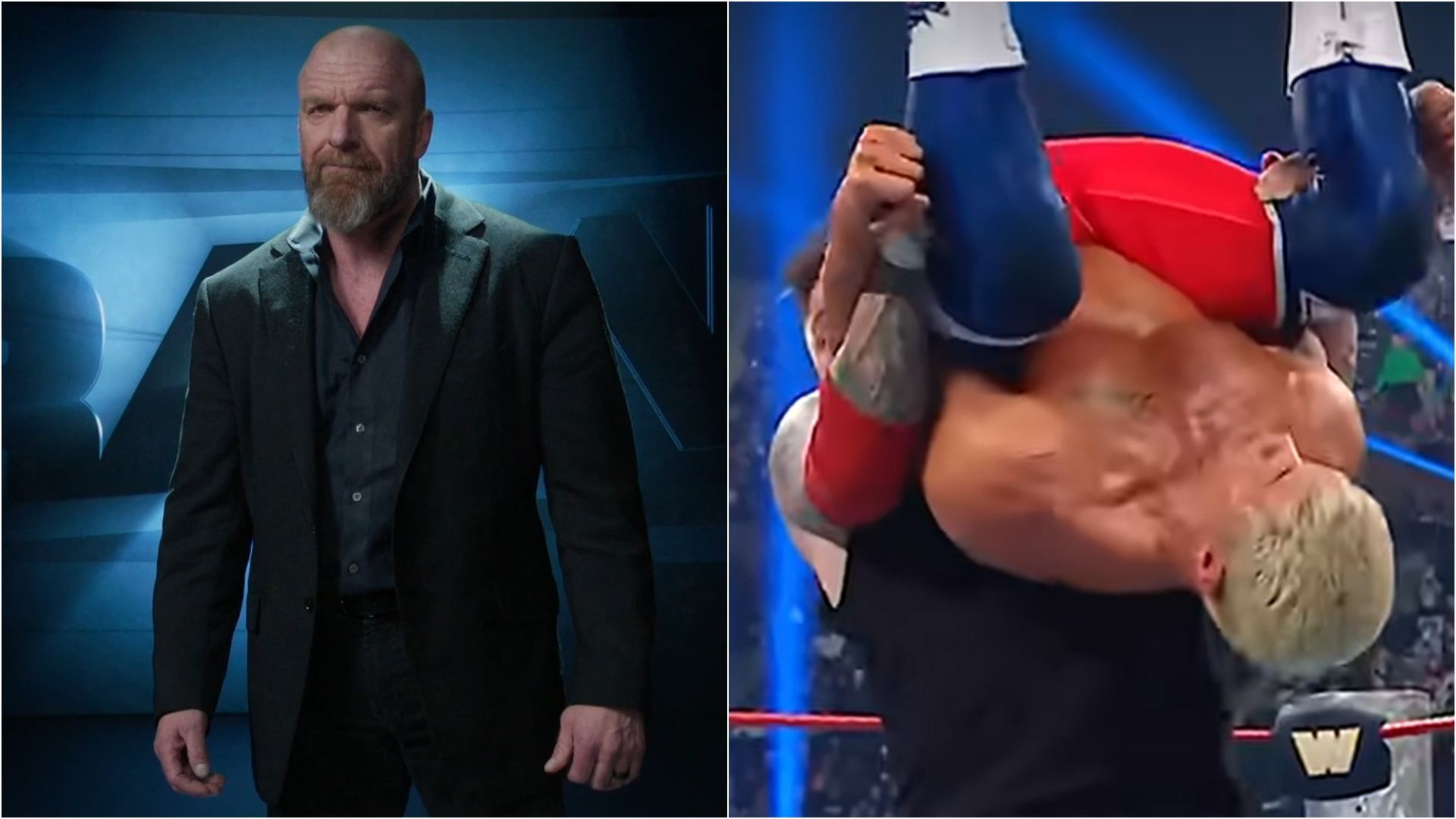 Triple H could get back at Kevin Owens. (Image via wwe.com and WWE