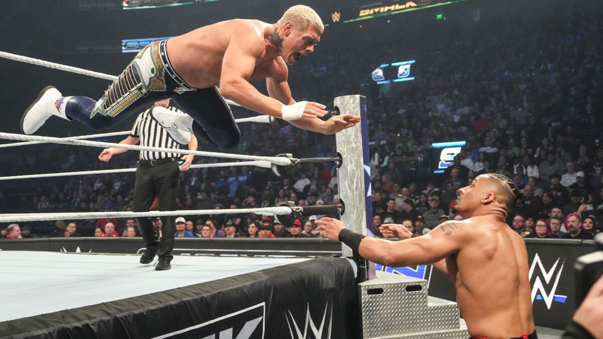 Cody Rhodes has wrestled more in 2024 than Reigns did as Undisputed Champion. (Image Credit; WWE.com).