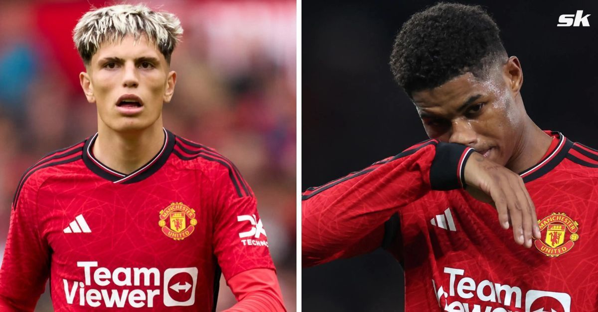 Alejandro Garnacho and Marcus Rashford were both dropped from Manchester United