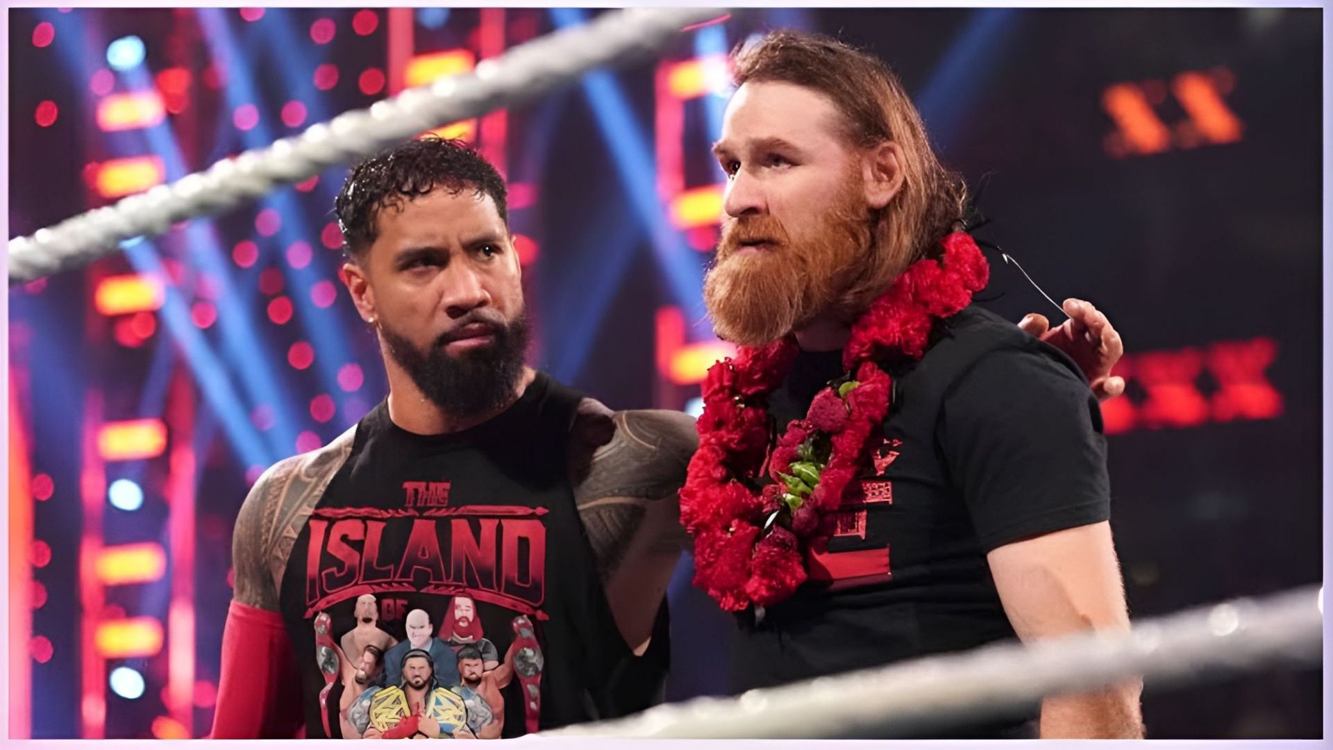 Jey Uso is concerned for Sami Zayn [Image credits: WWE.com]