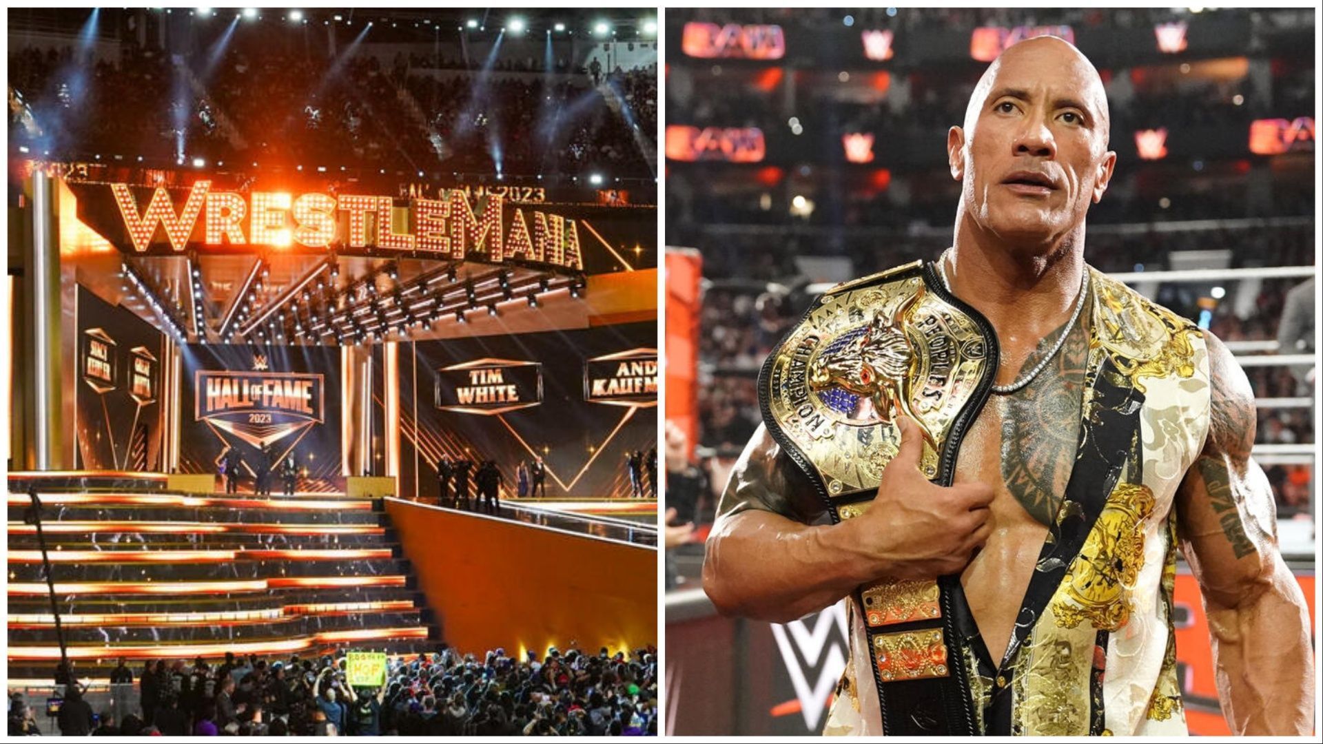 The Rock is rumored to return soon. (Photos: WWE.com)