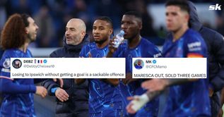 "Sold three games" "A sackable offence" - Chelsea fans call out head coach Enzo Maresca following 2-0 defeat against Ipswich Town