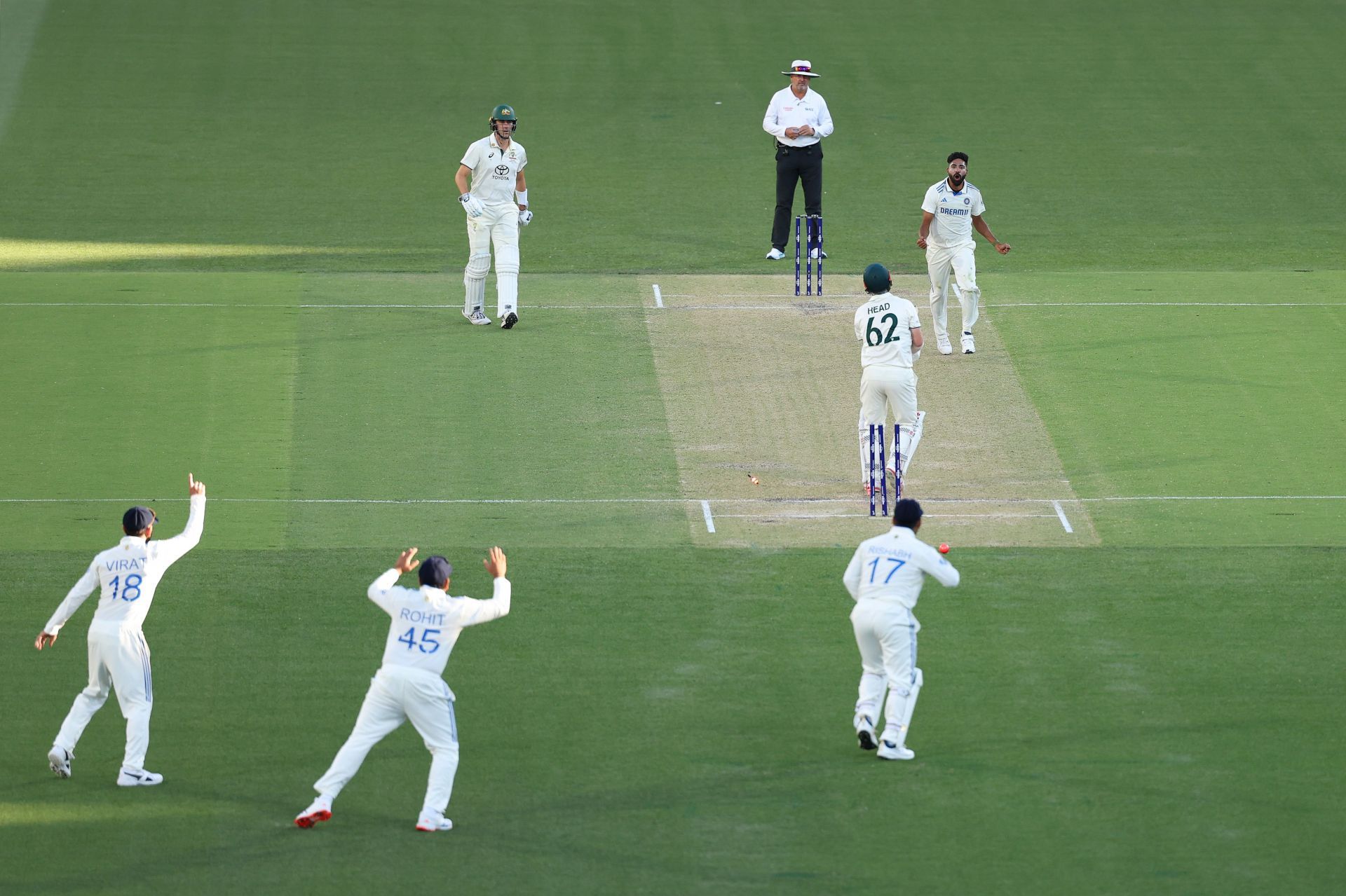 Australia v India - Men&#039;s 2nd Test Match: Day 2 - Source: Getty