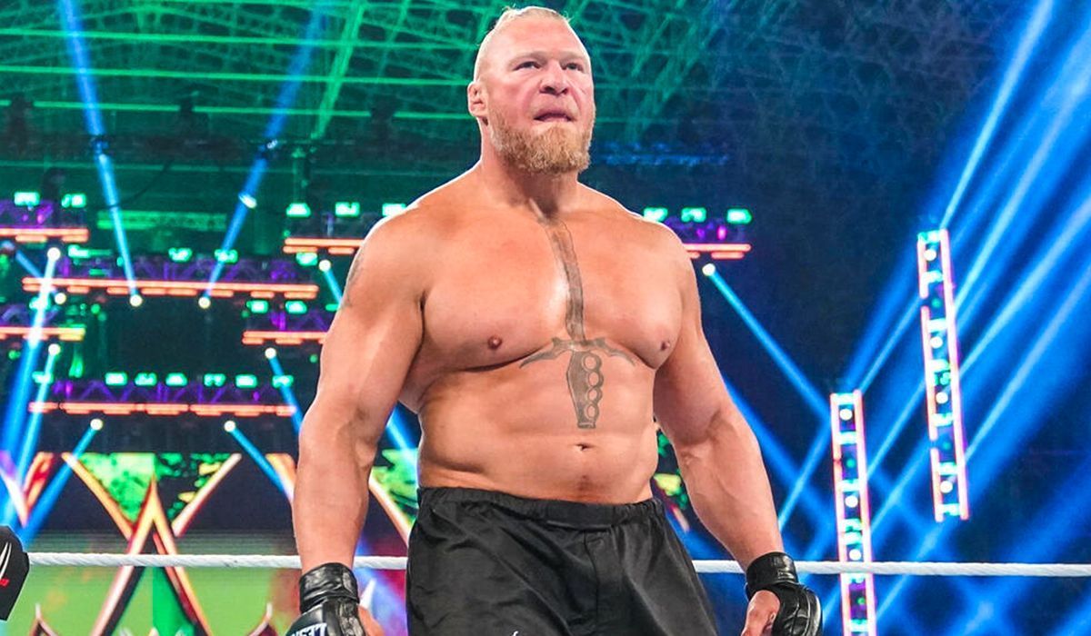 Brock Lesnar is current absent from WWE. [Image credits: WWE.com]