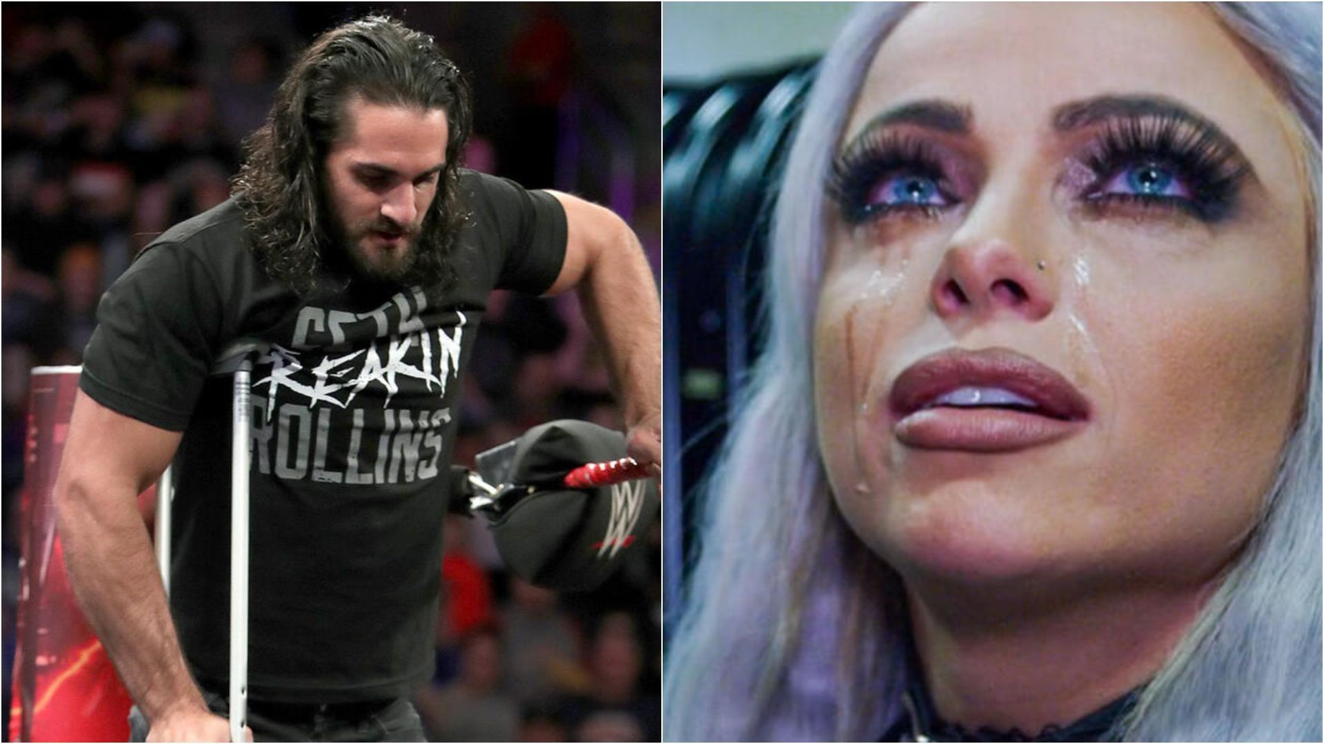 Seth Rollins (L) Liv Morgan (R) (Images via wwe.com)