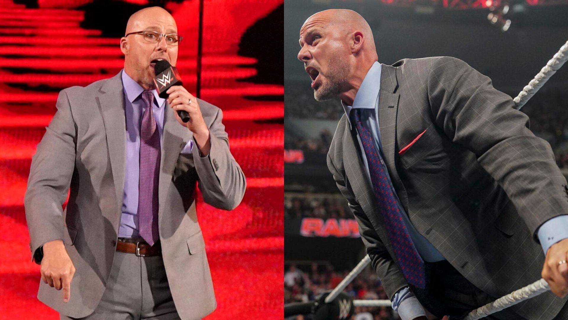 Pearce is the General Manager of RAW. [Image credits: WWE.com]