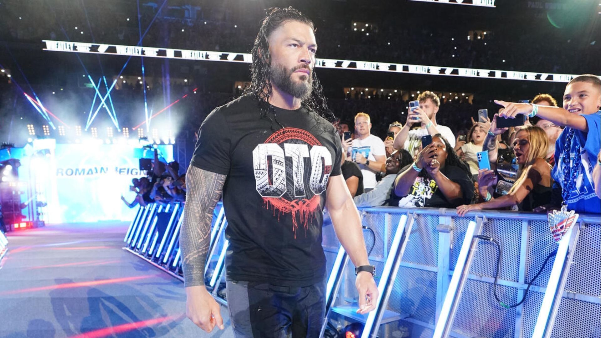 Roman Reigns clicked during his return at SummerSlam [Image via wwe.com]