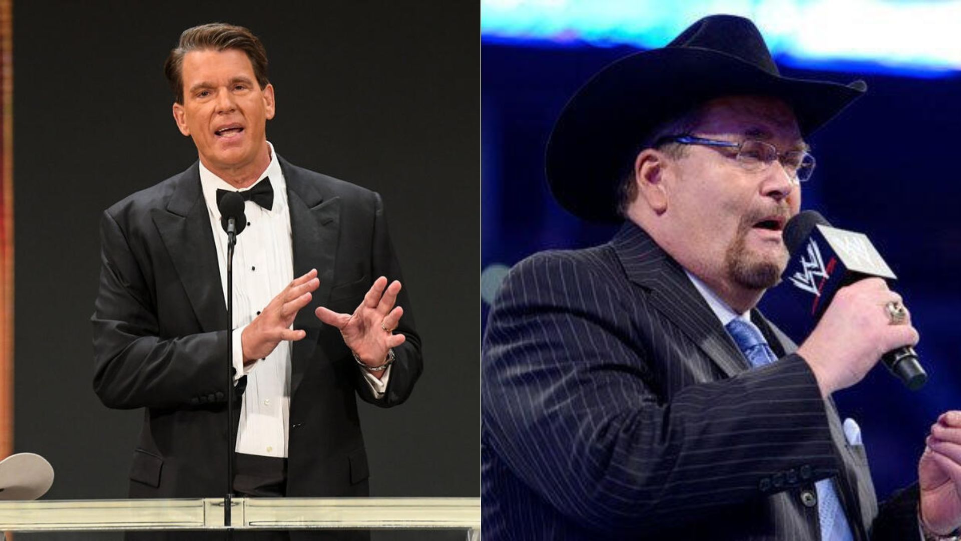 JBL (left); Jim Ross (right) [Image Credit: wwe.com]