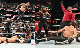 WWE Raw में Roman Reigns के साथियों का हाल बेहाल, Bloodline ने तबाही मचाकर की बुरी तरह पिटाई