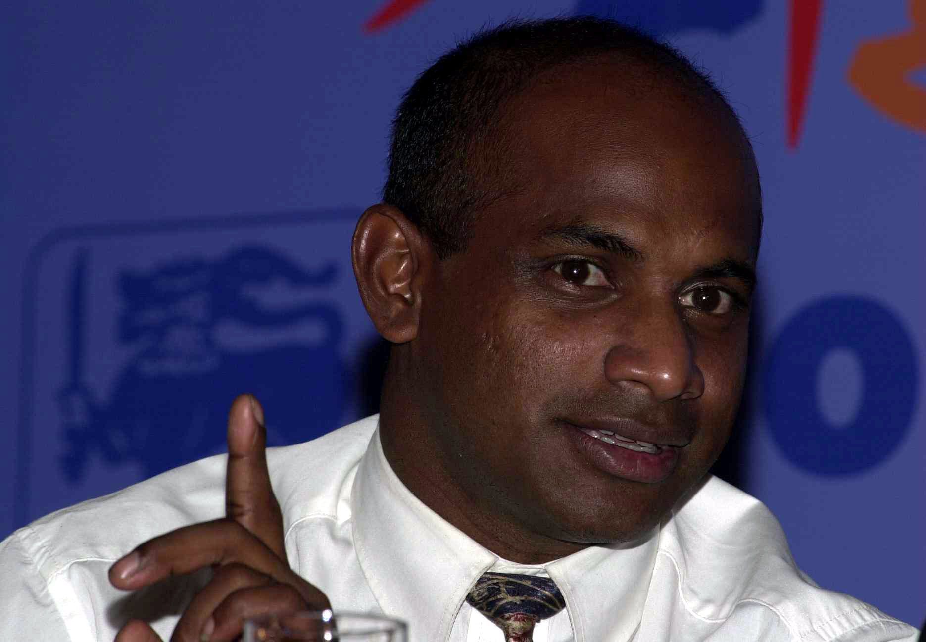 Sanath Jayasuriya averaged 67 with the bat against India in Test cricket.