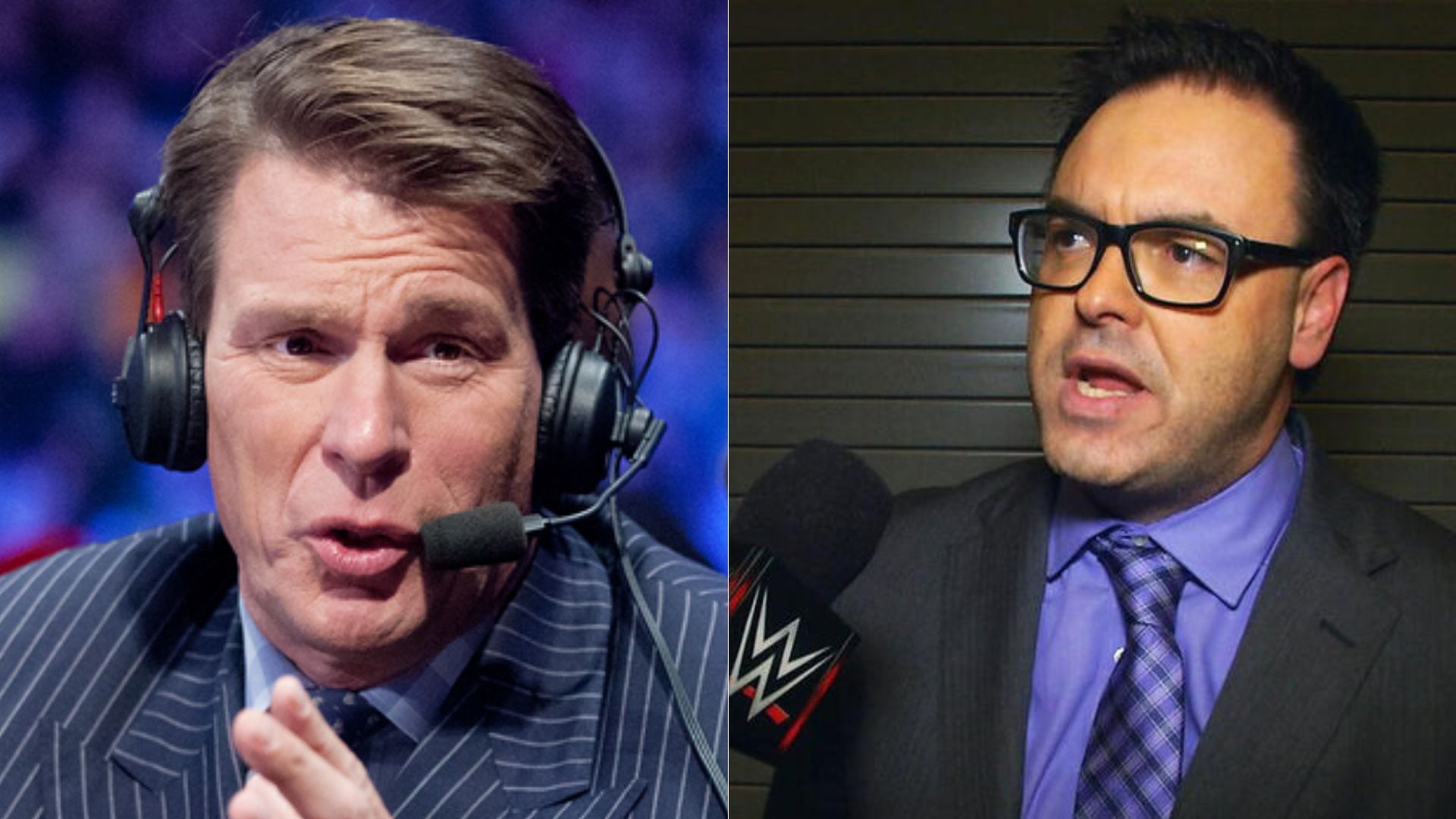 JBL (left); Mauro Ranallo (right) [Image Credits: wwe.com]