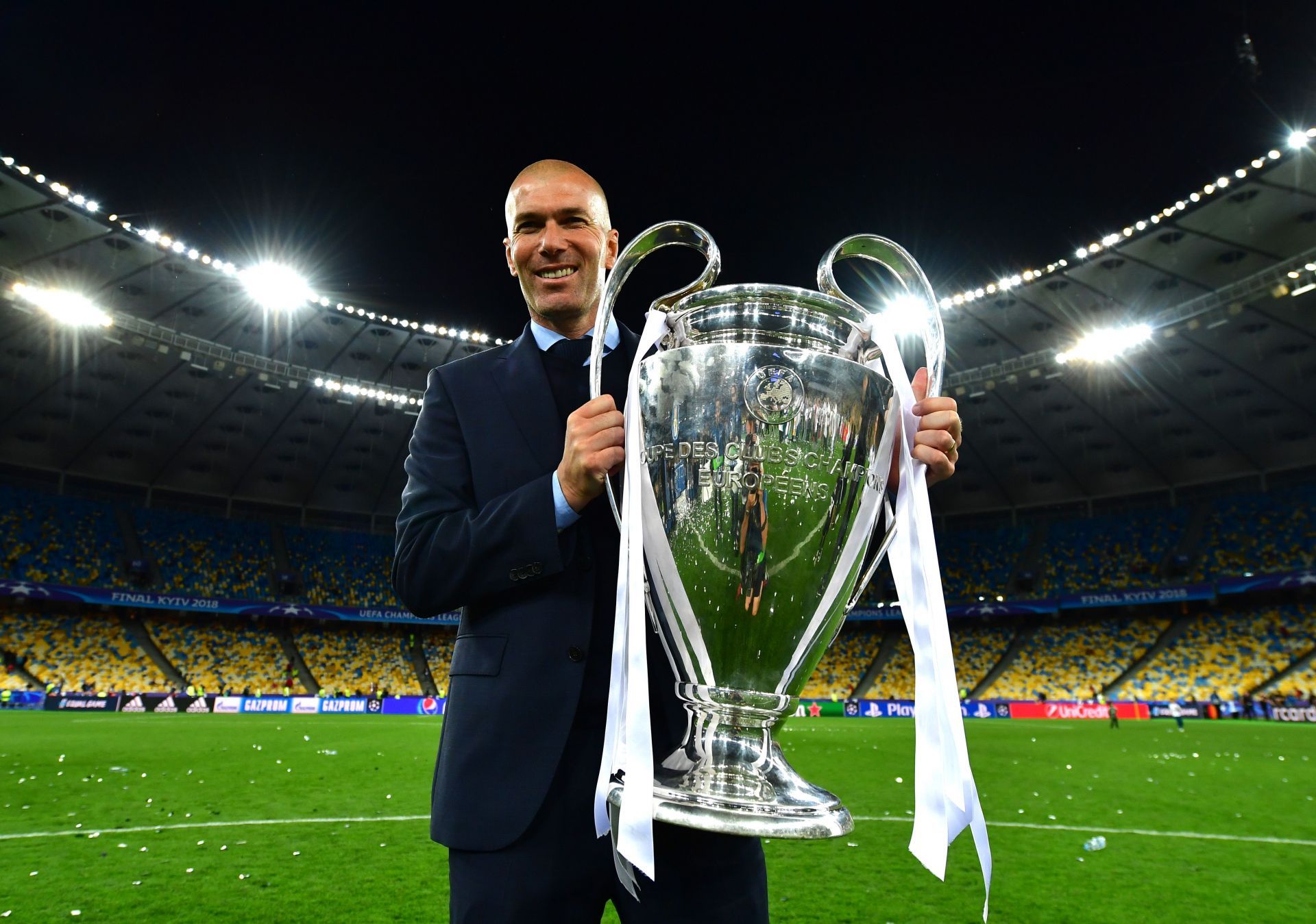 Zinedine Zidane - UEFA Champions League Final Previews - Source: Getty