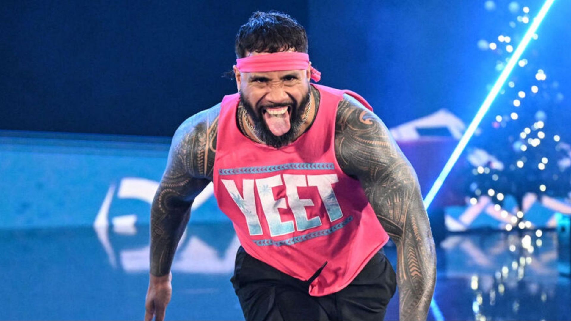 Jey Uso on Monday Night RAW (Photo credit: WWE.com)