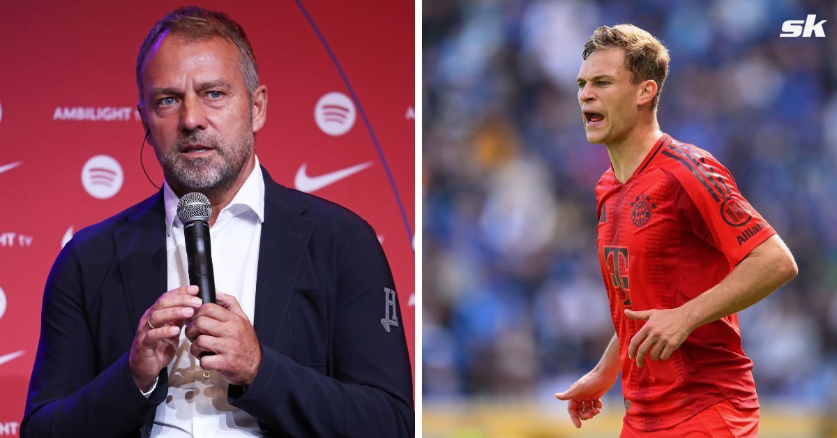 L to R: Hansi Flick and Joshua Kimmich (All images sourced from Getty)