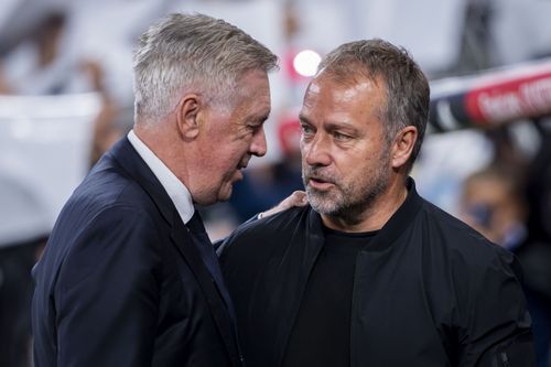 Carlo Ancelotti and Hansi Flick