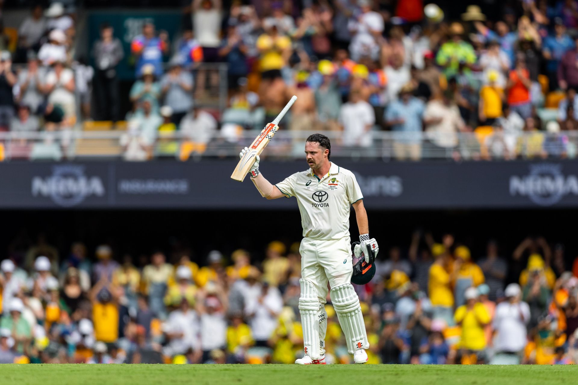 Travis Head has now scored three Test centuries against India in his last four Tests.